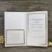 Hardcover Invitation Card Foiling Wedding Invitation Customized Rectangle Greeting Card 